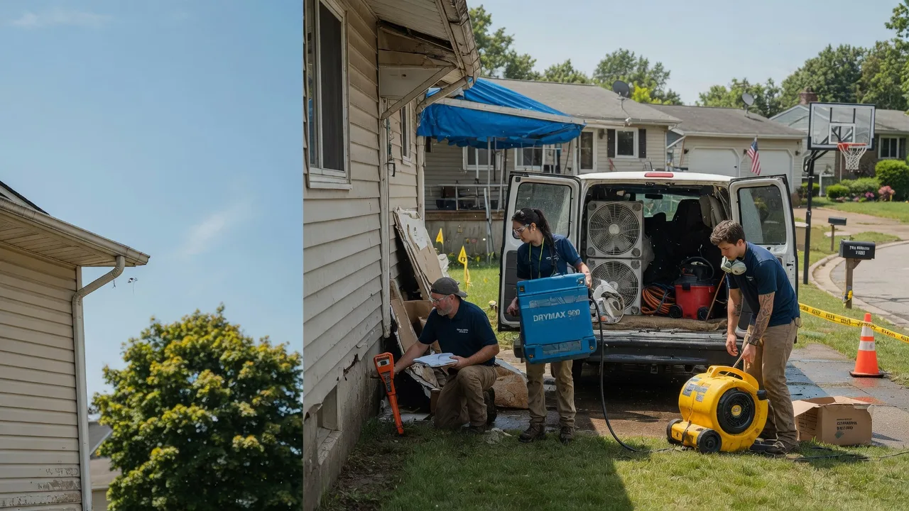 Ceiling Leak Cleanup in Butler, PA near me